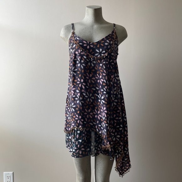 Free People Dresses & Skirts - Free People | Asymmetrical Sequin Boho Dress